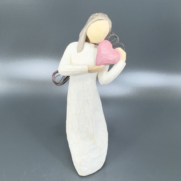 Willow Tree Demdaco Angel Of The Heart Susan Lordi 2000 Resin Figurine 8inch - Picture 12 of 12